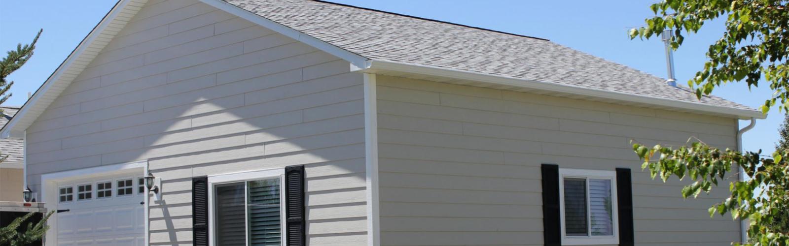 garage construction framing roofing siding soffit fascia doors windows